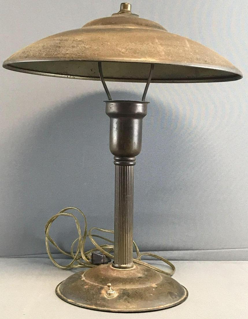 Vintage Mid Century Metal Table Lamp (1 of 3)