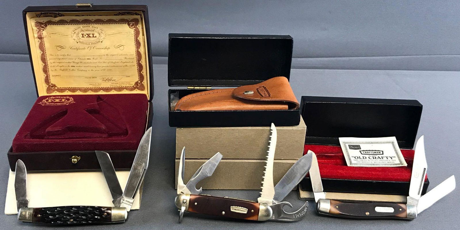 Group of 5 Mostly Craftsman Pocket Knives (1 of 4)