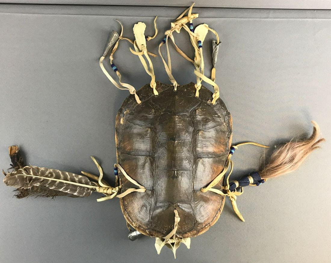 Native American Turtle Shell Decoration (1 of 3)