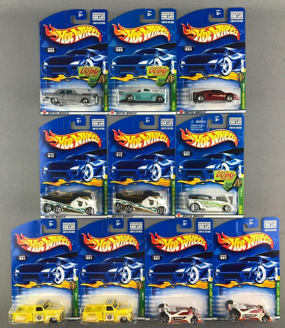 Group of 10 Hot Wheels Treasure Hunt die-cast vehicles (1 of 5)