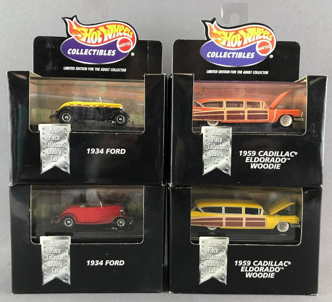 Group of 4 Hot Wheels Collectibles die-cast vehicles in (1 of 11)