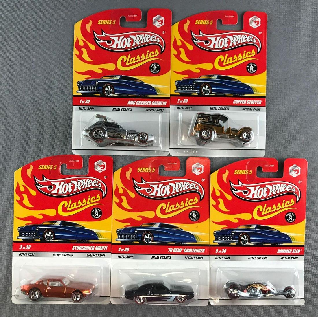 Group of 5 Hot Wheels Classics Series 5 die-cast (1 of 5)