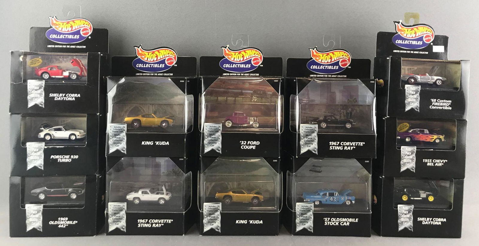 Group of 12 Hot Wheels Collectibles die-cast vehicles (1 of 7)