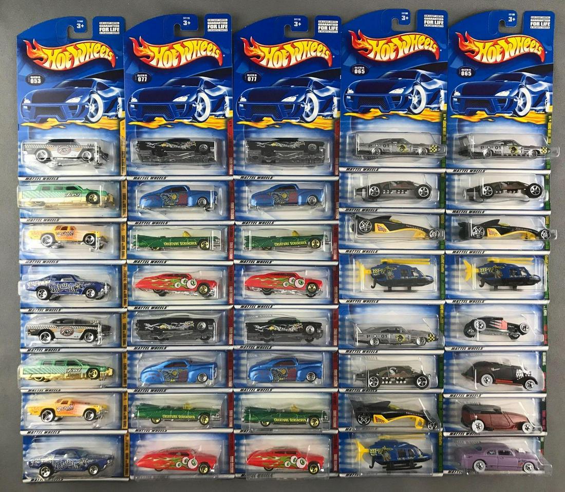 Group of 40 Hot Wheels die-cast vehicles in original (1 of 6)