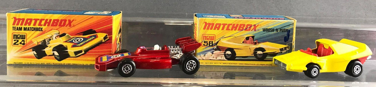 Group of 2 Matchbox Superfast die-cast vehicles with (1 of 9)