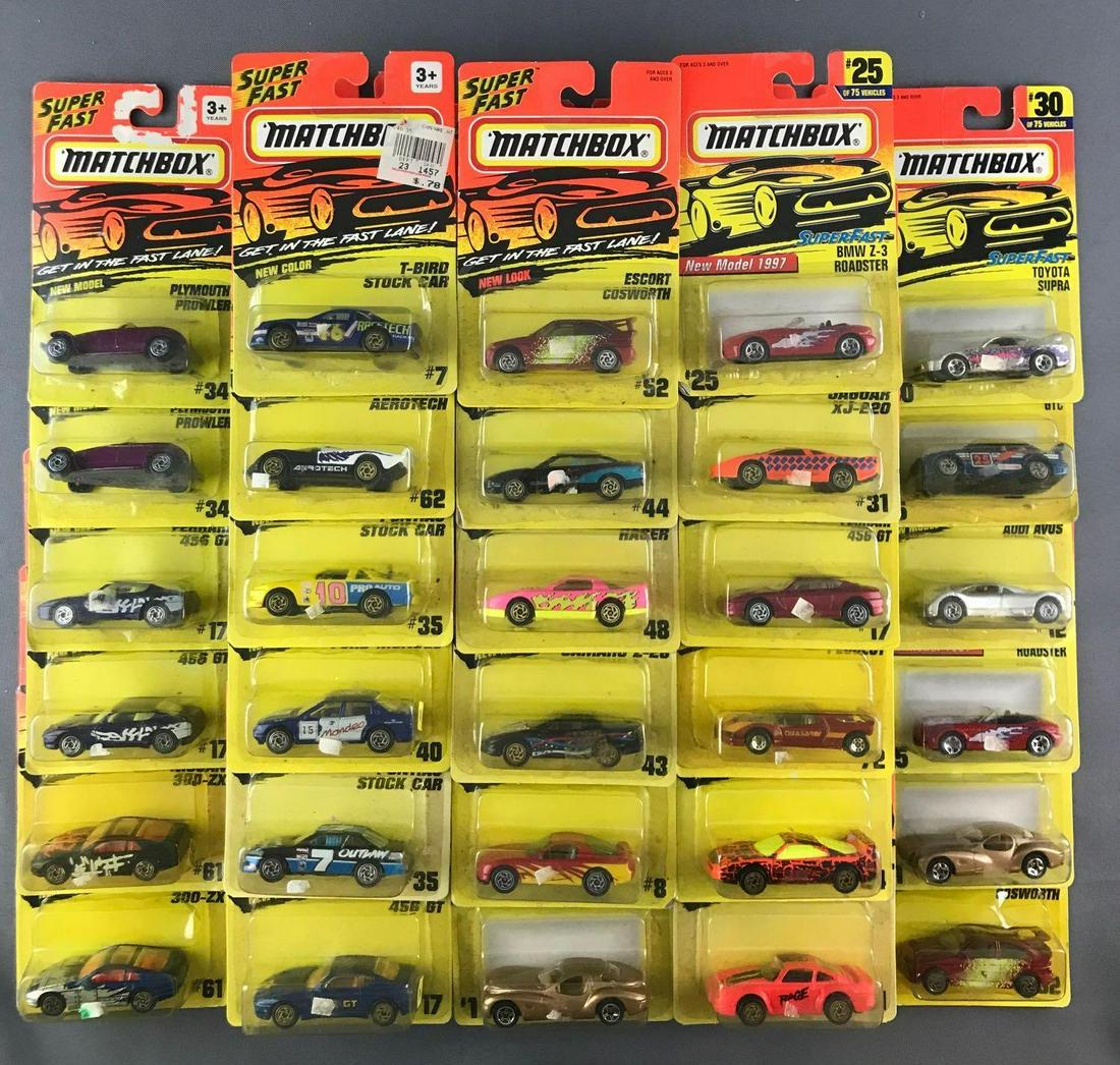 Group of 48 Matchbox die-cast vehicles in original (1 of 8)
