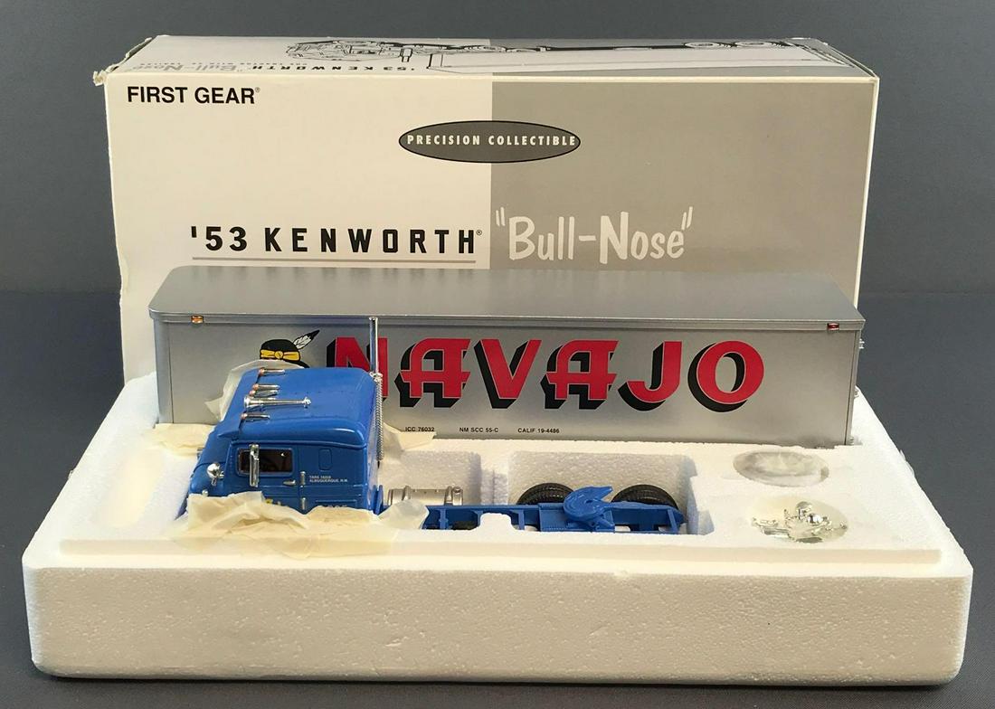 First Gear Navajo Die-Cast Tractor Trailer in Original (1 of 8)