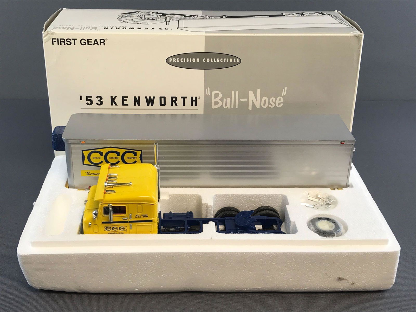 First Gear CCC Die-Cast Tractor Trailer in Original (1 of 8)