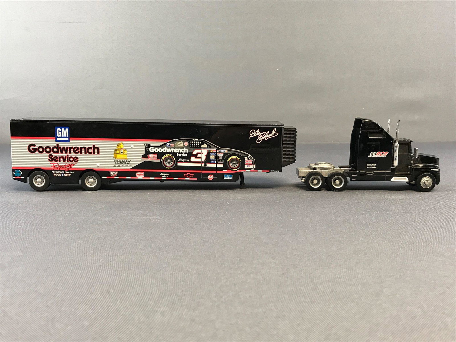Action Performance Dale Ernhardt GM Goodwrench die-cast: 1:64 scale, limited edition 1995 1 of 5000, some paint putting, box has shelf wear.