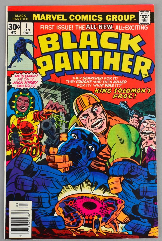 Marvel Comics Black Panther No. 1 Comic Book: Jan 1977, $.30, Bronze Age