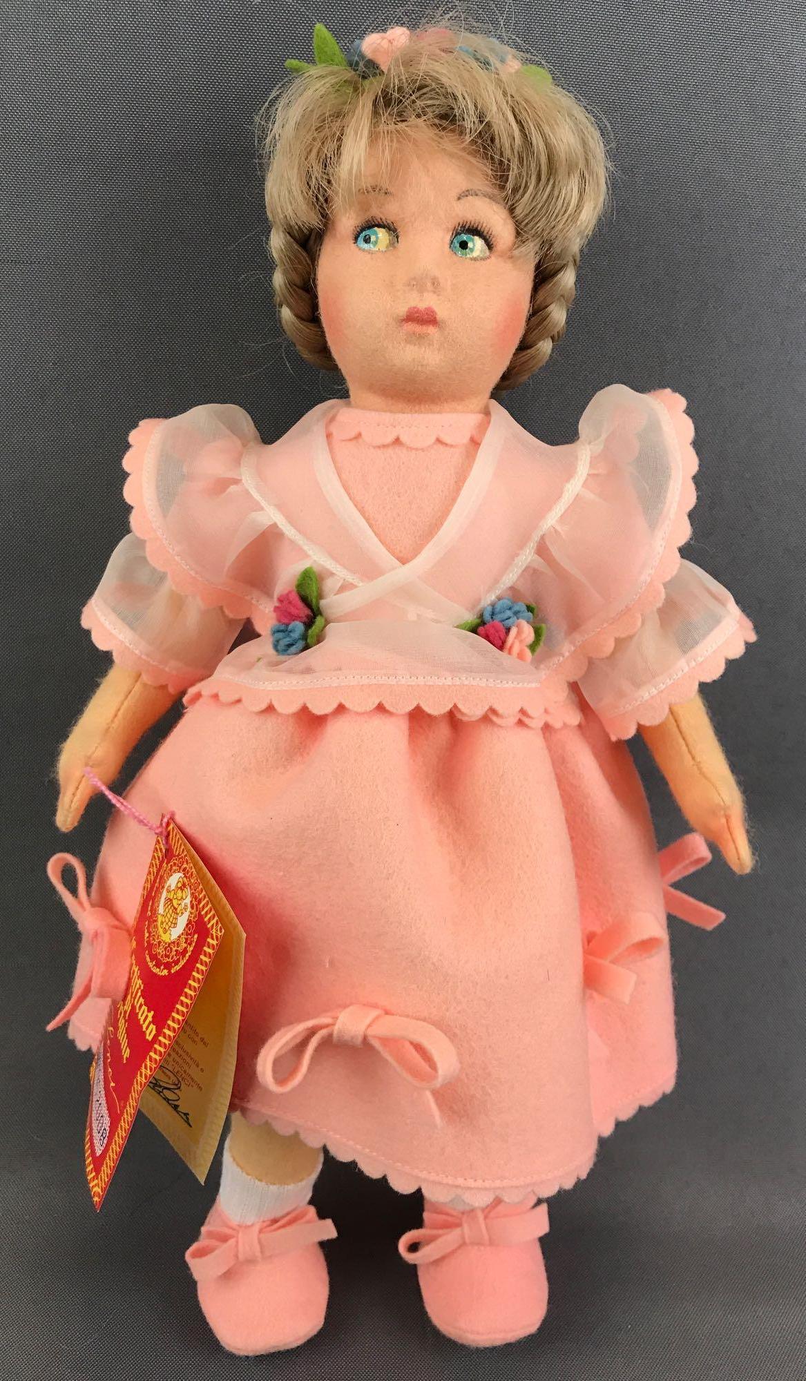 Lenci doll: 13.5 inch soft body doll in very good condition