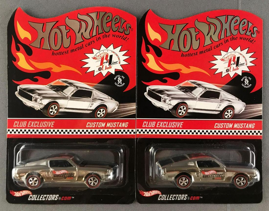 Group Of 2 Hot Wheels Redline Club Exclusive Custom