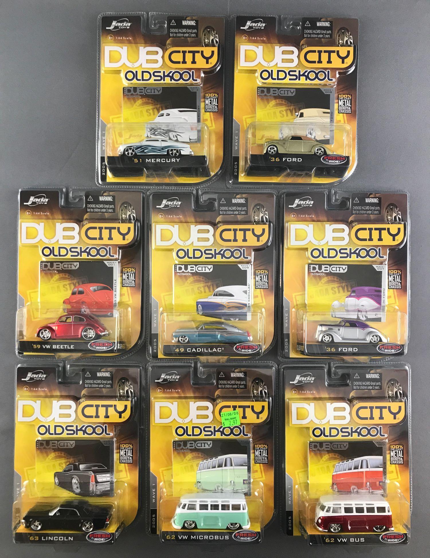 Group of 8 Jada Toys Dub City Oldskool die-cast (1 of 7)