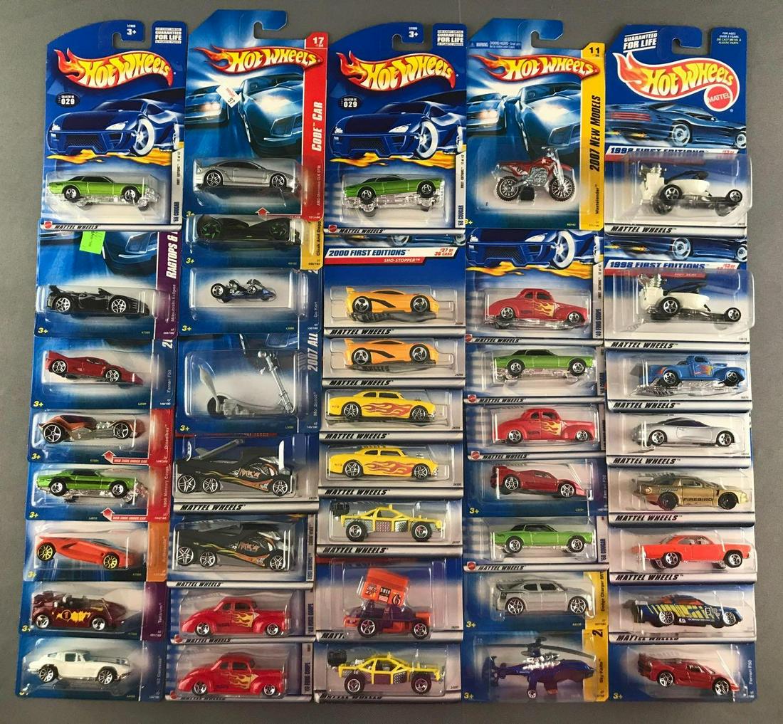 Group of 40 assorted Hot Wheels die-cast vehicles (1 of 5)