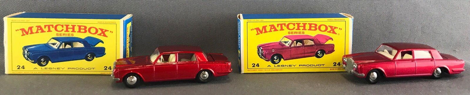 Group of 2 Matchbox No. 24 Rolls-Royce Silver Phantom (1 of 9)