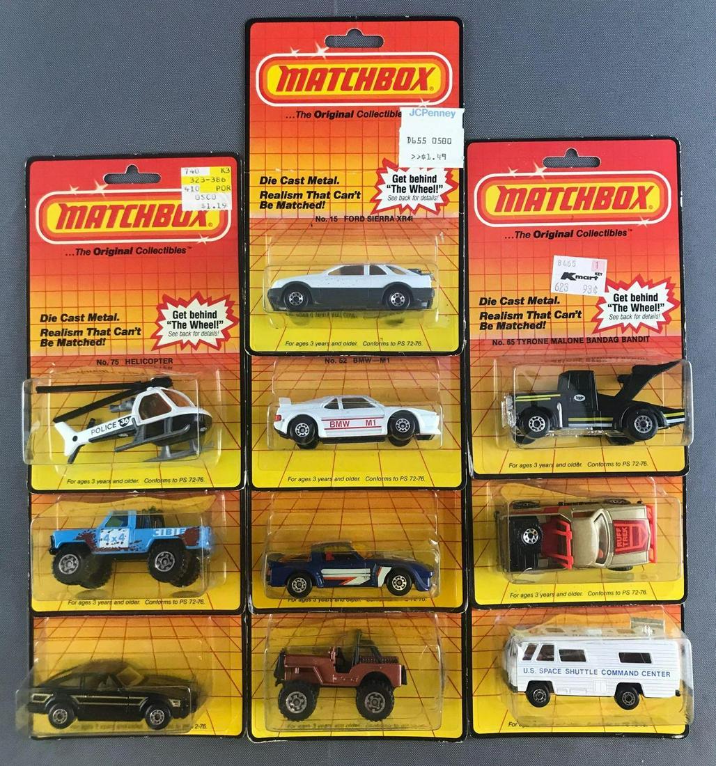 Group of 10 Matchbox die-cast vehicles (1 of 3)