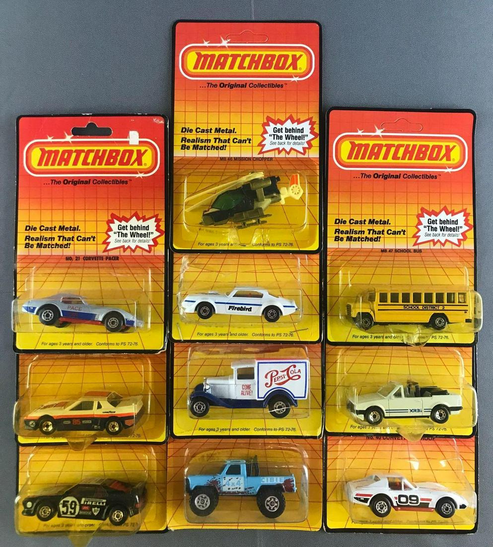 Group of 10 Matchbox Superfast die-cast vehicles (1 of 3)