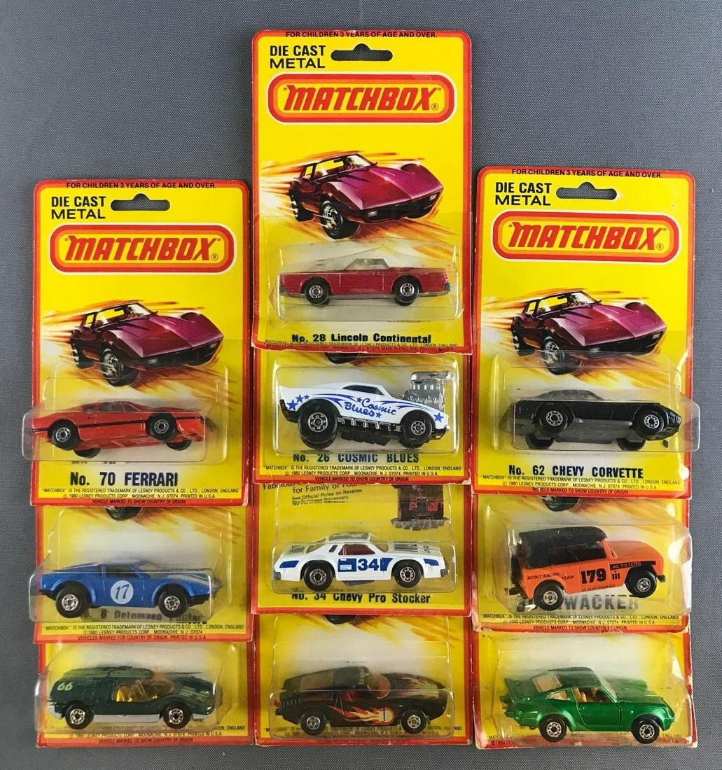Group of 10 Matchbox Superfast die-cast vehicles (1 of 1)