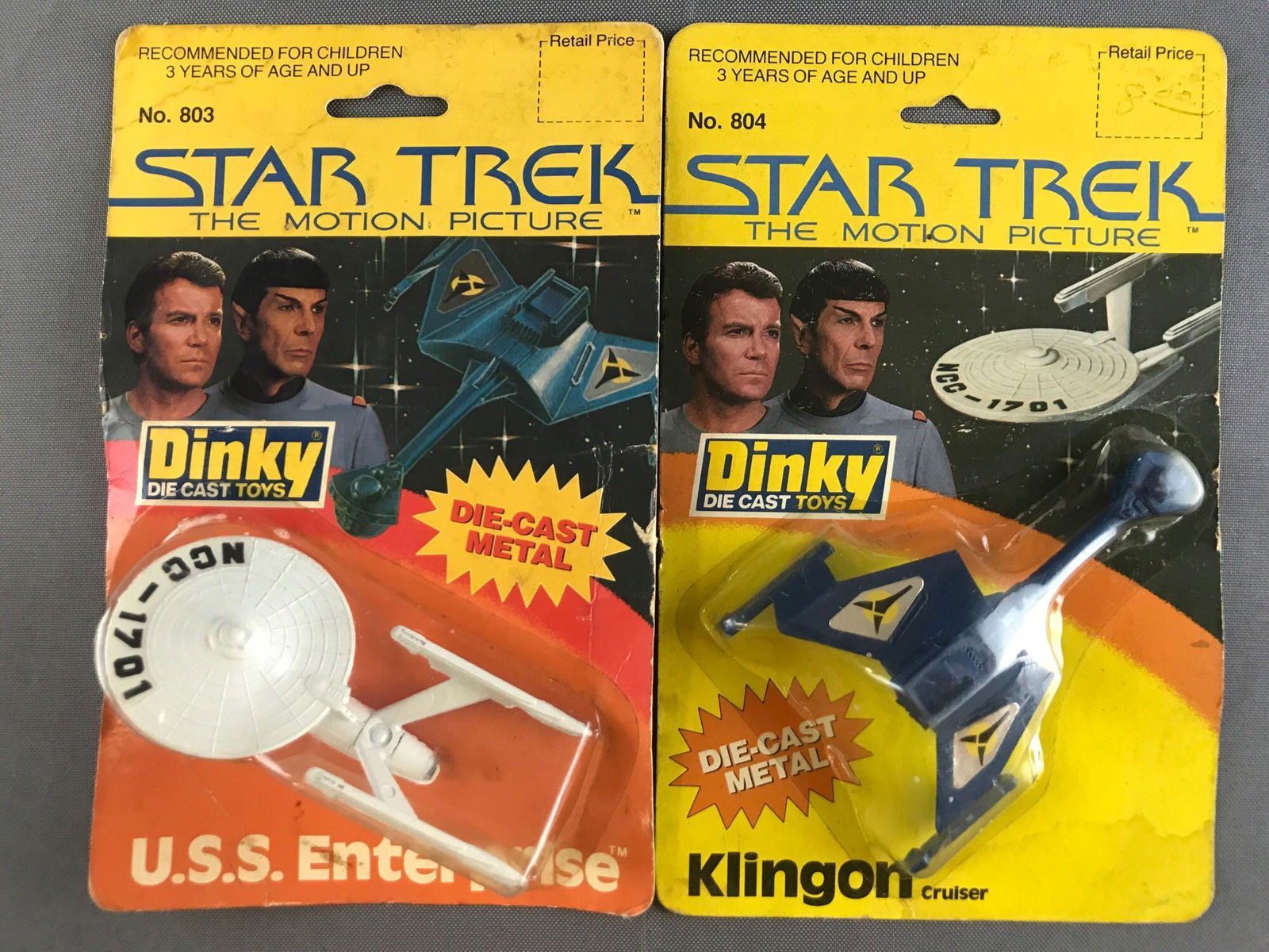 Group of 2 Dinky Toys Star Trek die-cast vehicles (1 of 4)