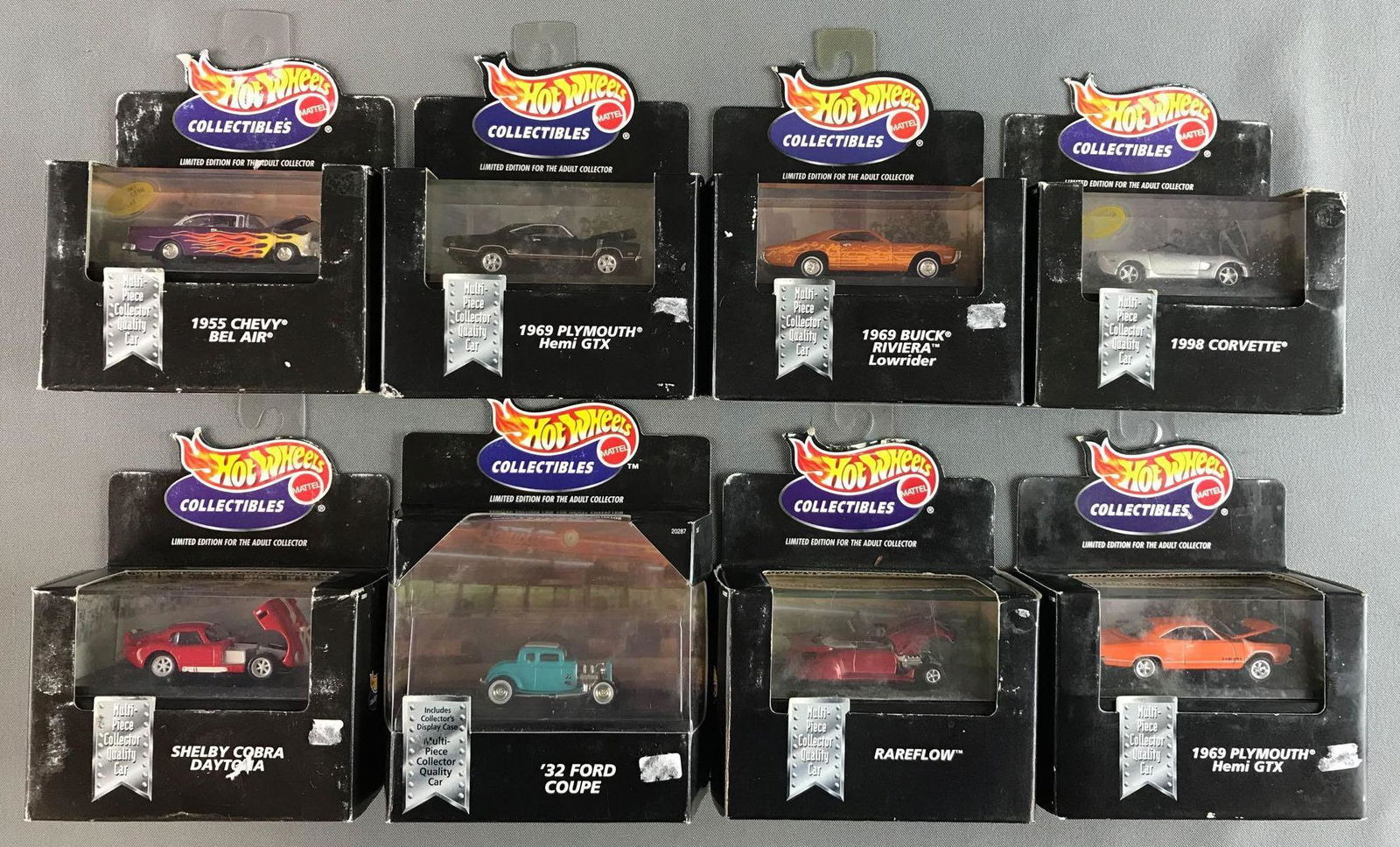 Group of 8 Hot Wheels Collectibles die-case vehicles in (1 of 3)