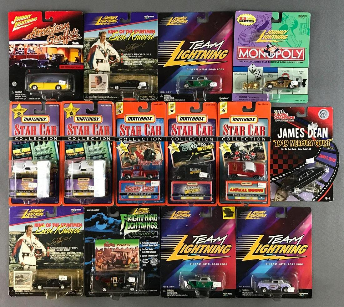 Group of 14 Matchbox and Johnny Lightning die-cast (1 of 6)