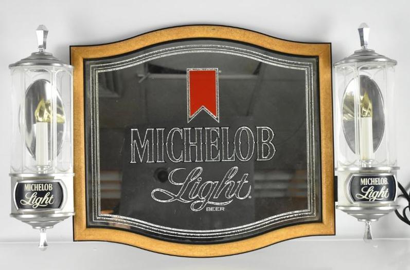 Michelob Light Advertising Motion Beer Mirror (1 of 1)
