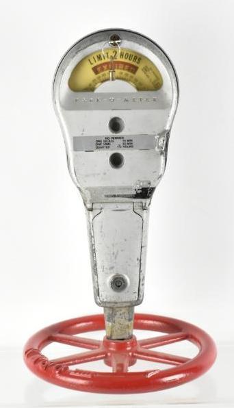 Vintage Park-O-Meter Parking Meter with Industrial (1 of 4)