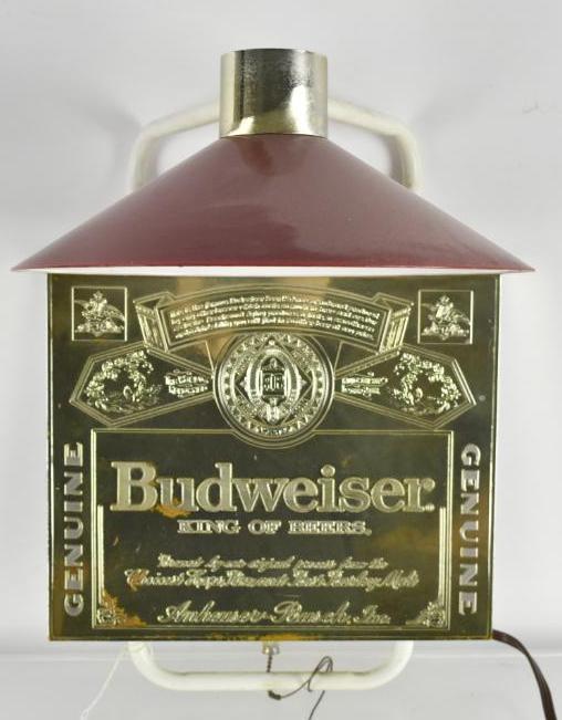 Vintage Budweiser Light Up Advertising Beer Lamp (1 of 3)