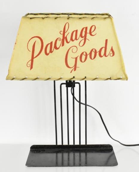 Vintage Atlas Prager Beer Advertising Lamp (1 of 5)