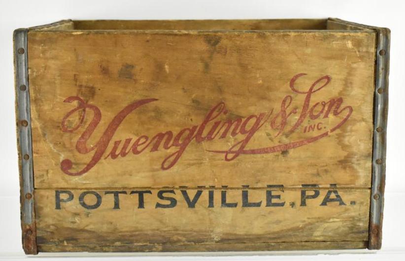 Vintage Yengling and Sons Beer Advertising Wood Crate (1 of 4)