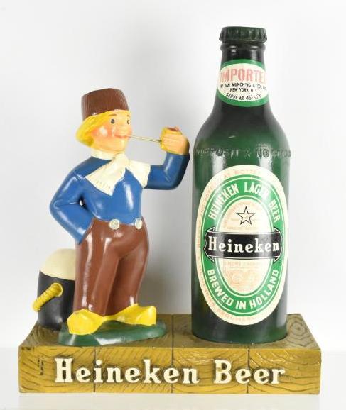 Vintage Heineken Advertising Back Bar Statue (1 of 2)