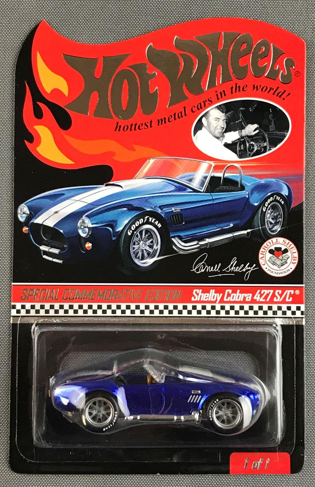 Hot Wheels Special Commemorative Edition Shelby Cobra: Limited edition 00779/04000 die-cast, MIB