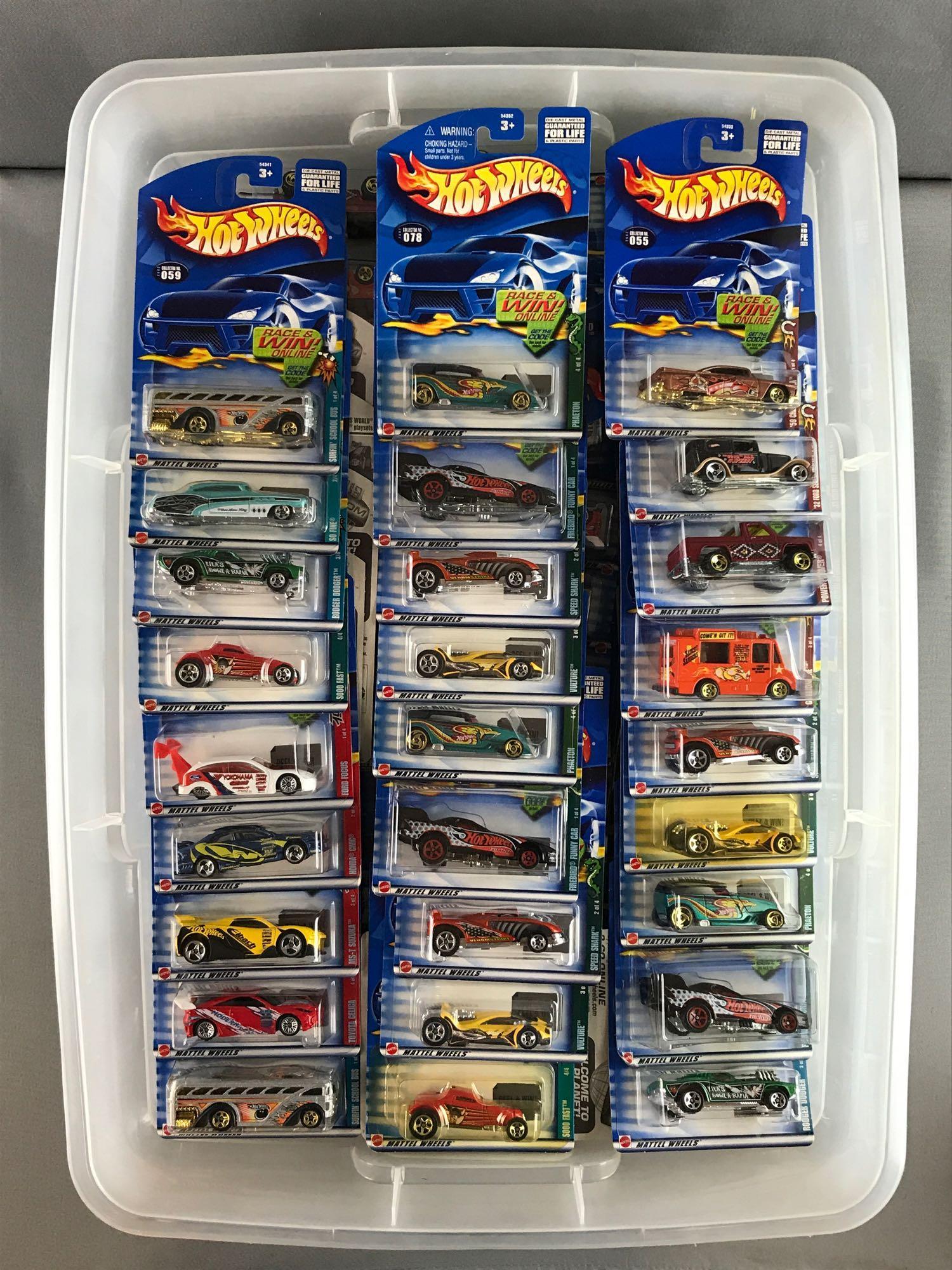 Group of approximately 75+ assorted Hot Wheels (1 of 4)
