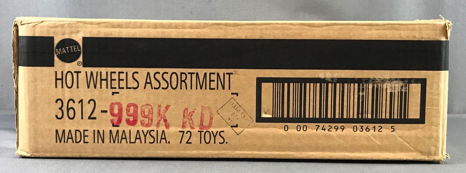 Hot Wheels Shipping Box of Mathbox vehicles (1 of 3)