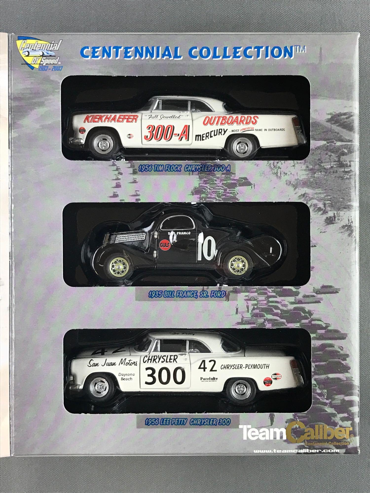 Team Calliber Centennial of Speed Set die-cast vehicles (1 of 5)