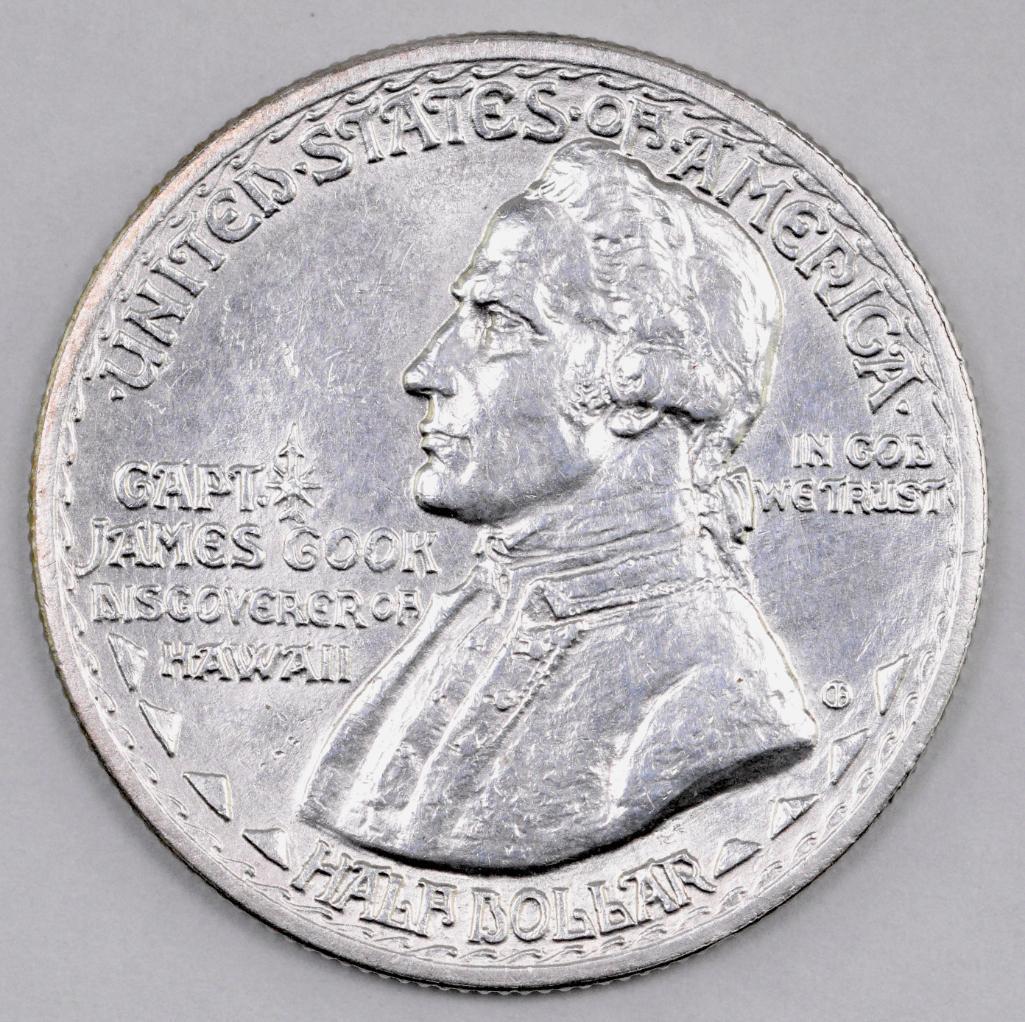 1928 Hawaiian Commemorative Silver Half Dollar (1 of 2)