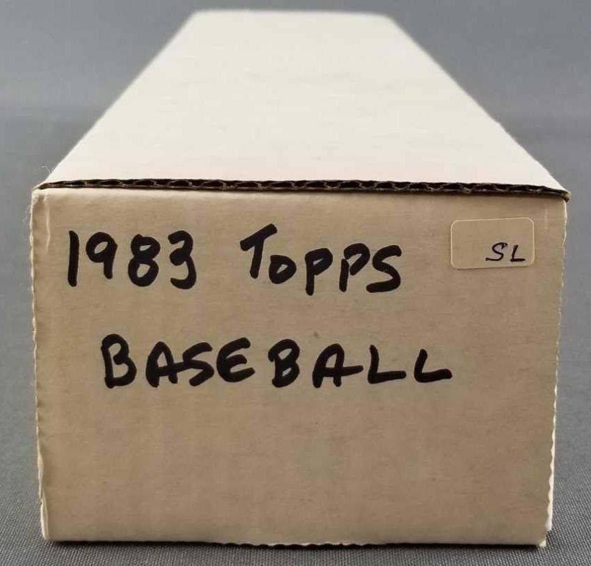 1983 Topps complete set baseball cards (1 of 4)