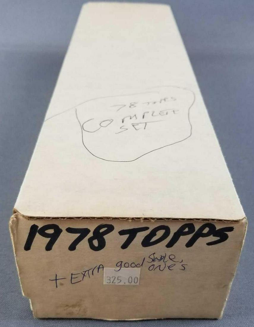 1978 Topps baseball card set (1 of 5)