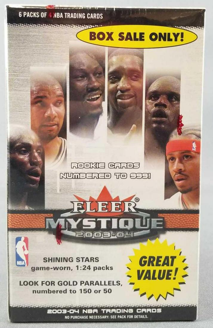 2003-04 Fleer Mystique basketball cards (1 of 3)
