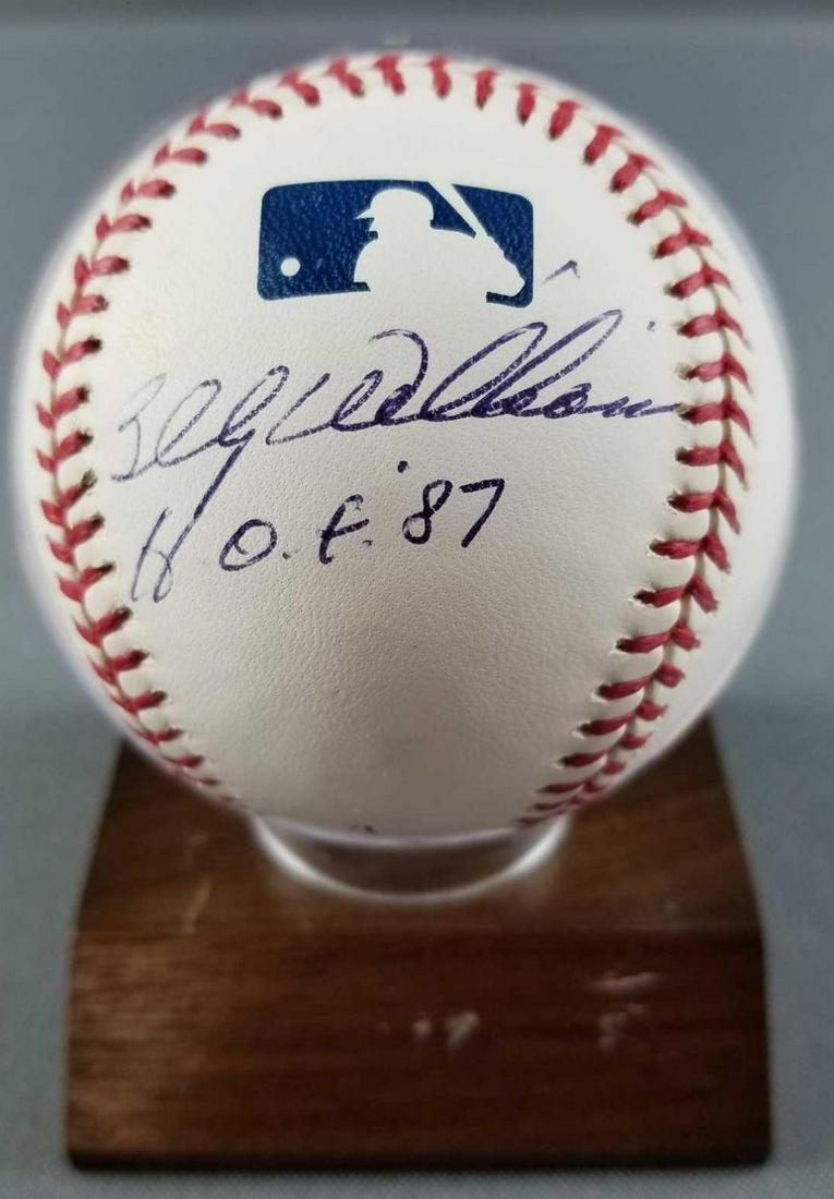 Signed baseball, HOF Billy Williams,  Fergie Jenkins, (1 of 4)