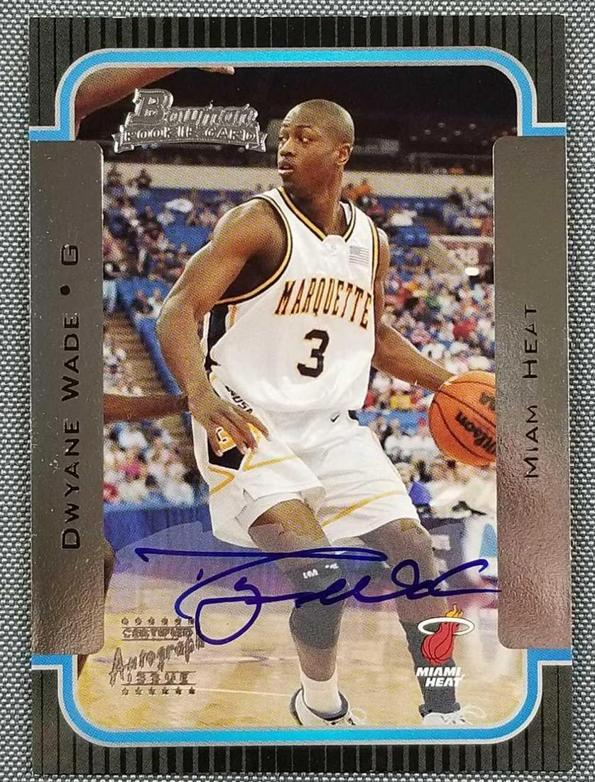 2003 Bowman Dwayne Wade rookie card #149 (1 of 4)
