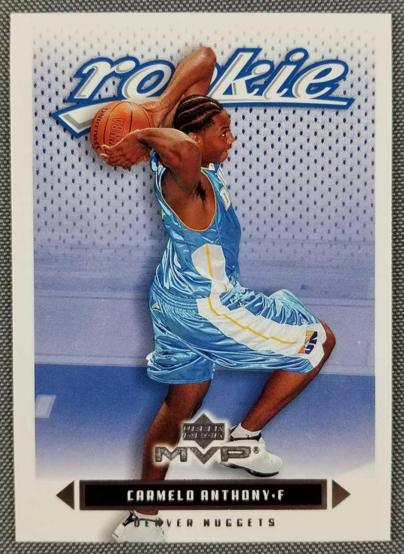 2003 Upper Deck Carmelo Anthony rookie basketball card (1 of 4)
