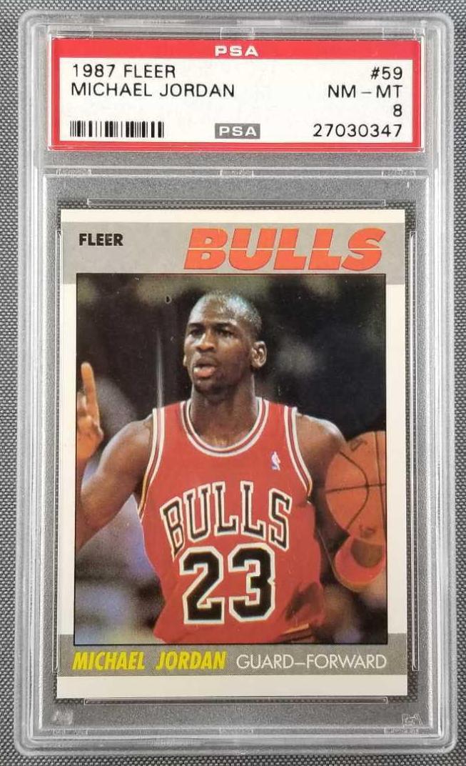 1987 fleer michael jordan