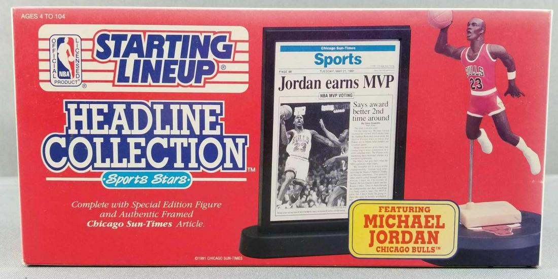 Starting Lineup Michael Jordan headline collection (1 of 3)