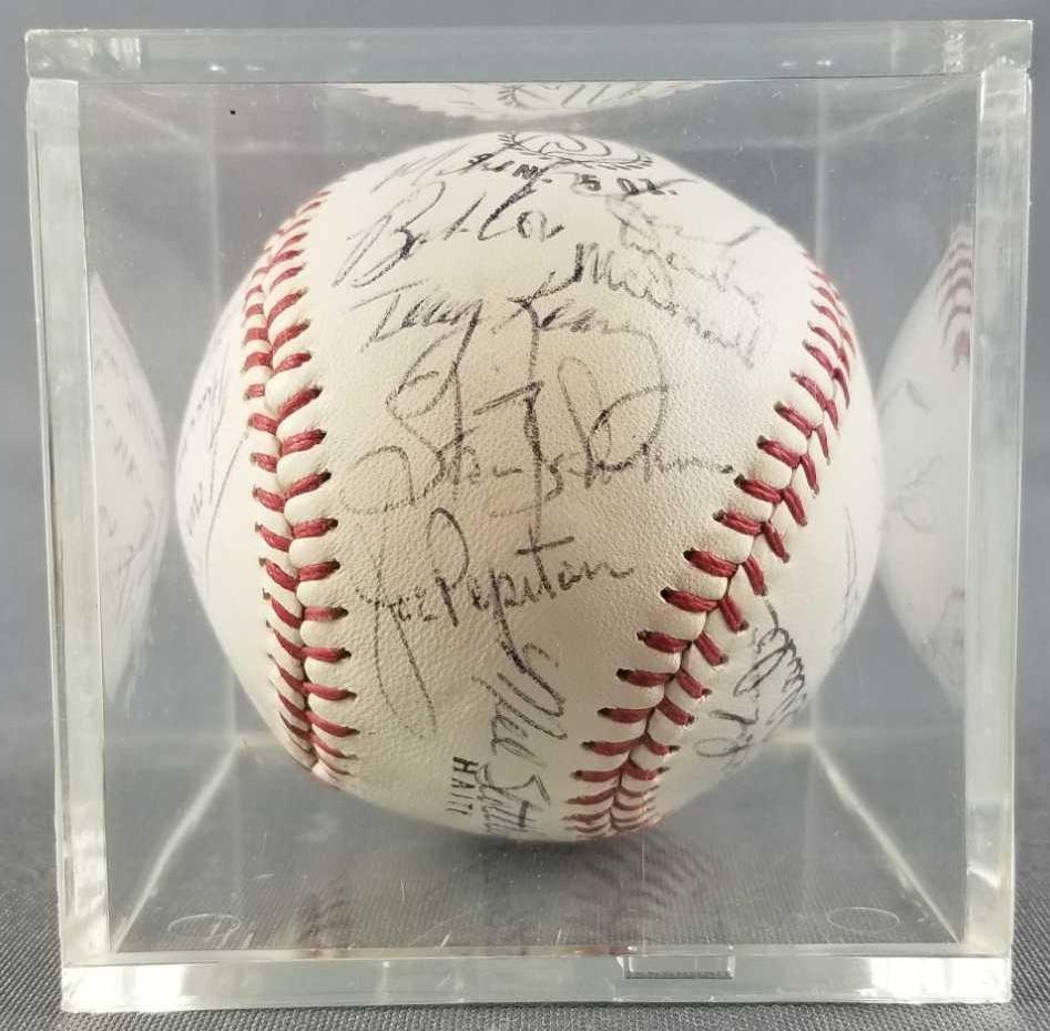 Signed 1969 New York  Yankees baseball (1 of 6)