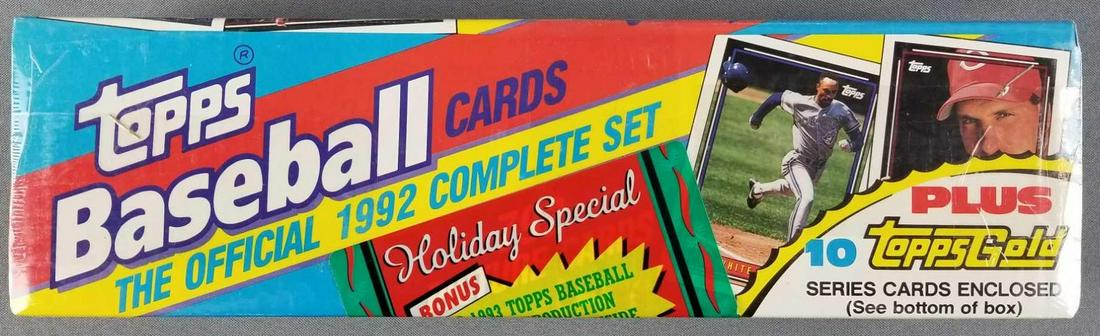 Topps 1992 complete set Baseball Cards (1 of 3)