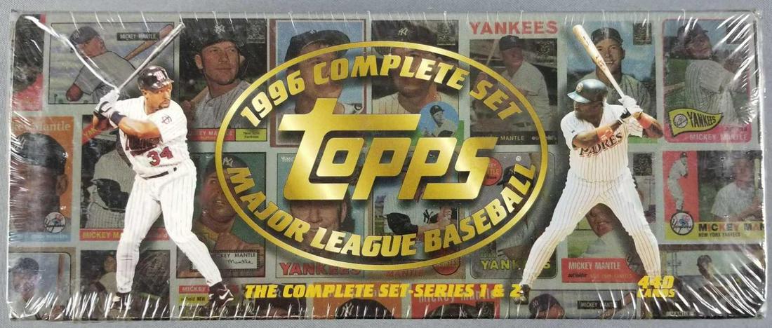 Topps 1996 complete set Baseball Cards (1 of 3)
