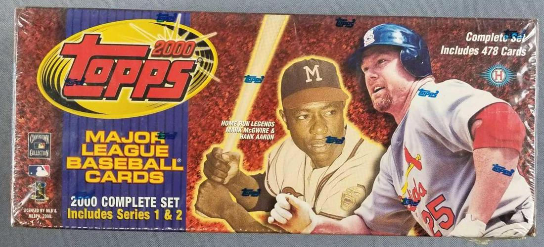 Topps 2000 complete set Baseball Cards (1 of 3)