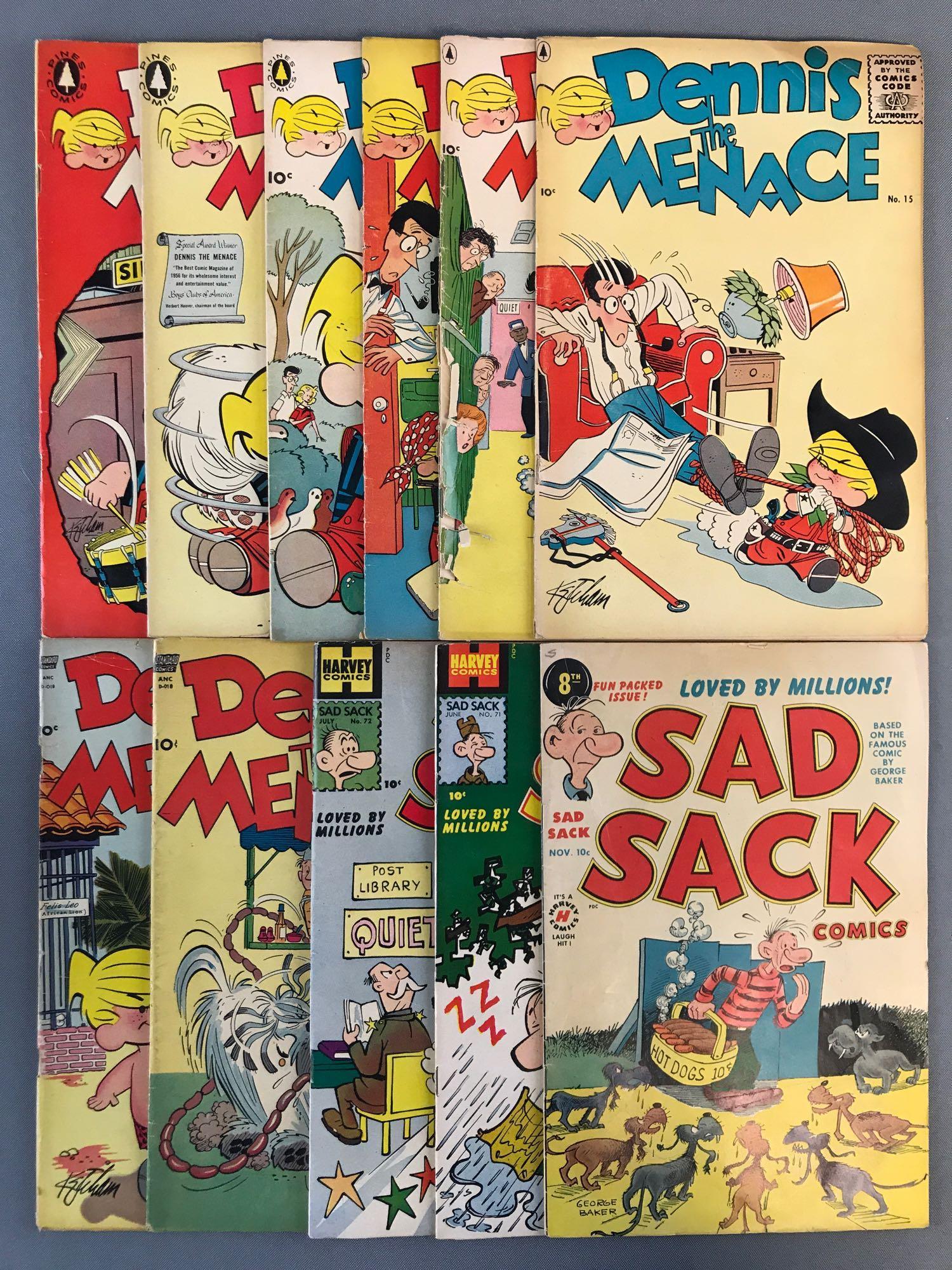 Group of 11 vintage comic books (1 of 3)
