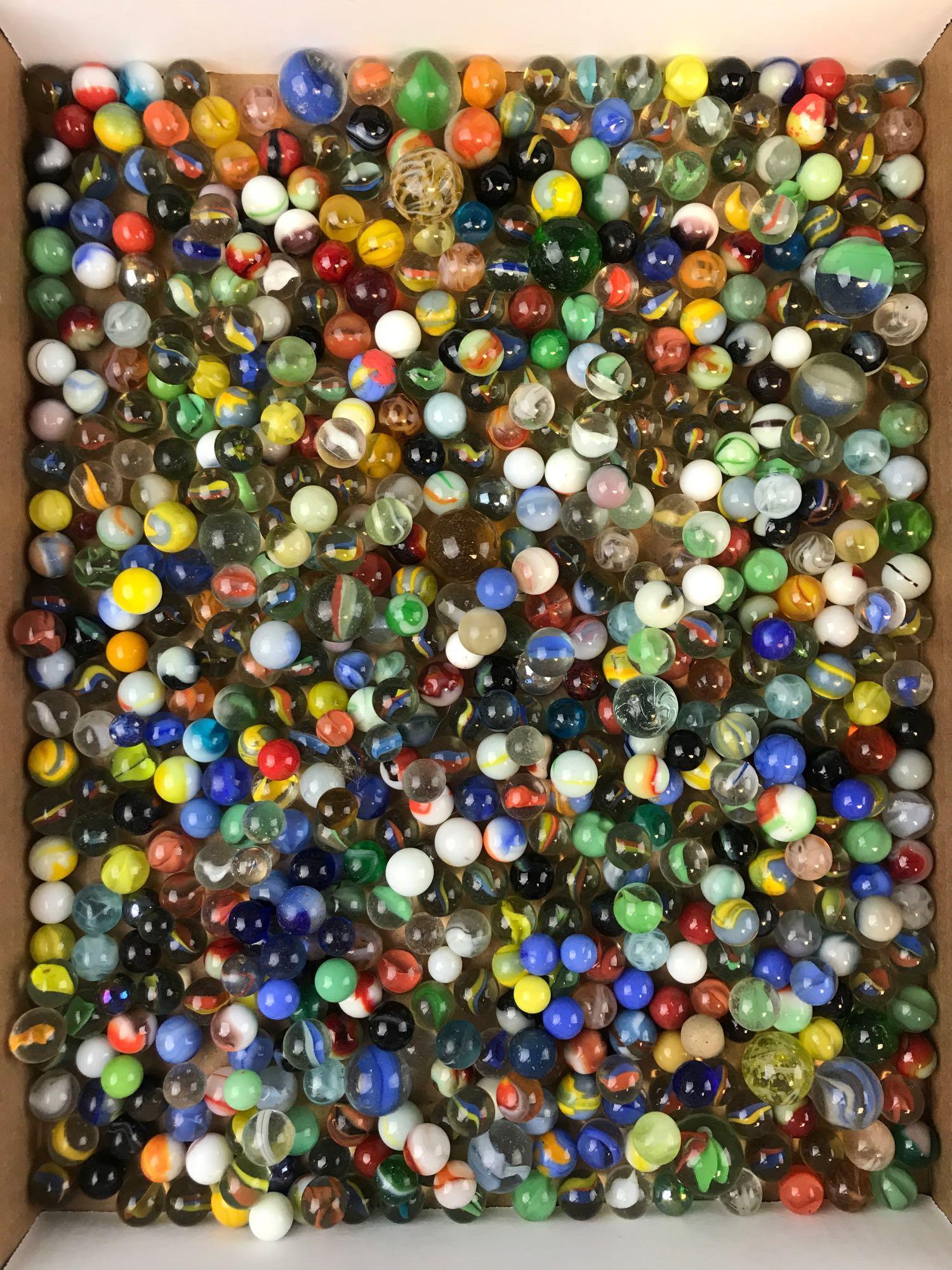 Group of assorted vintage marbles (1 of 4)